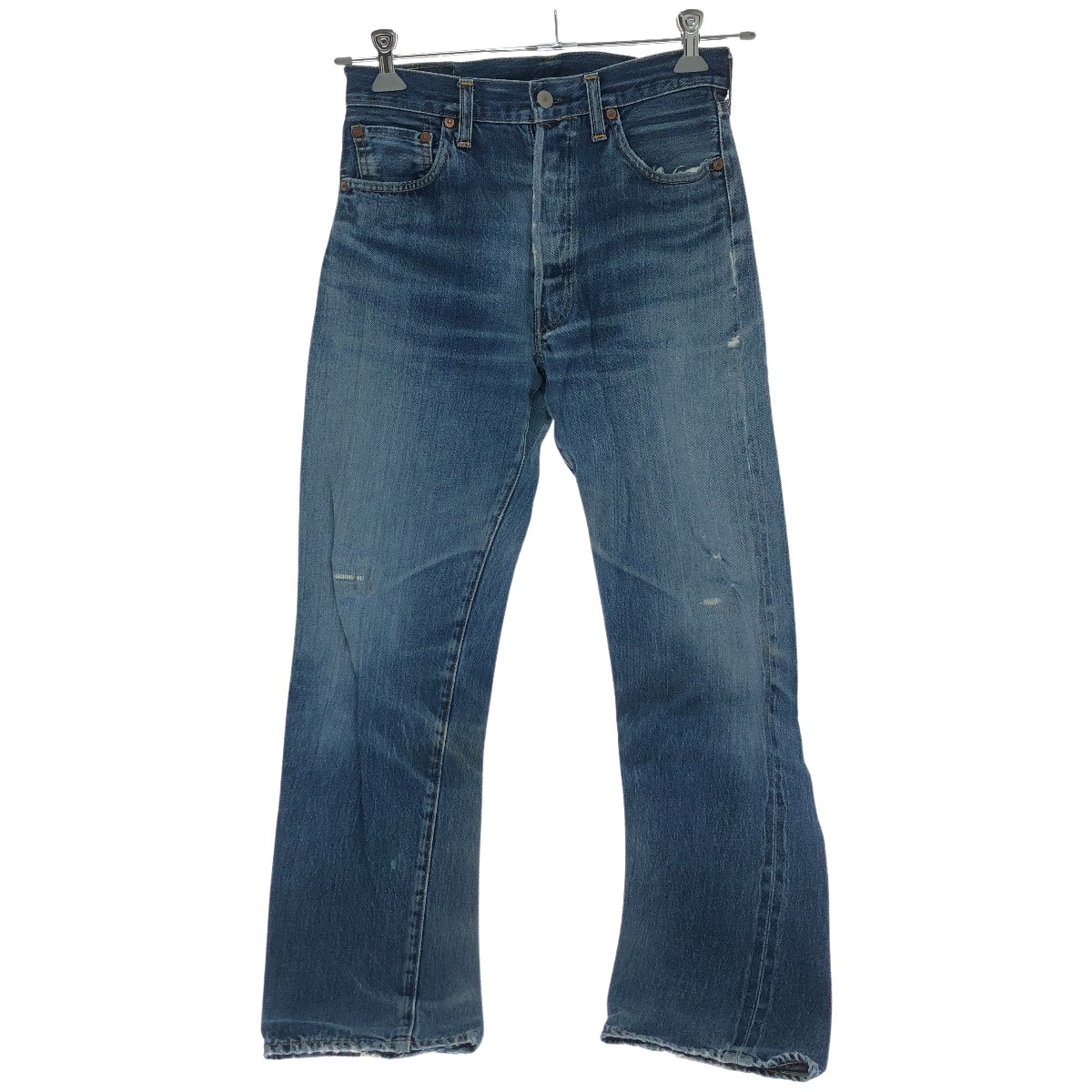 【中古】90s Levis デニム 501XX SIZE W30×L34 ダメージ・リペア有 古着 555目じるし 99年製 インディゴ C序列付ける