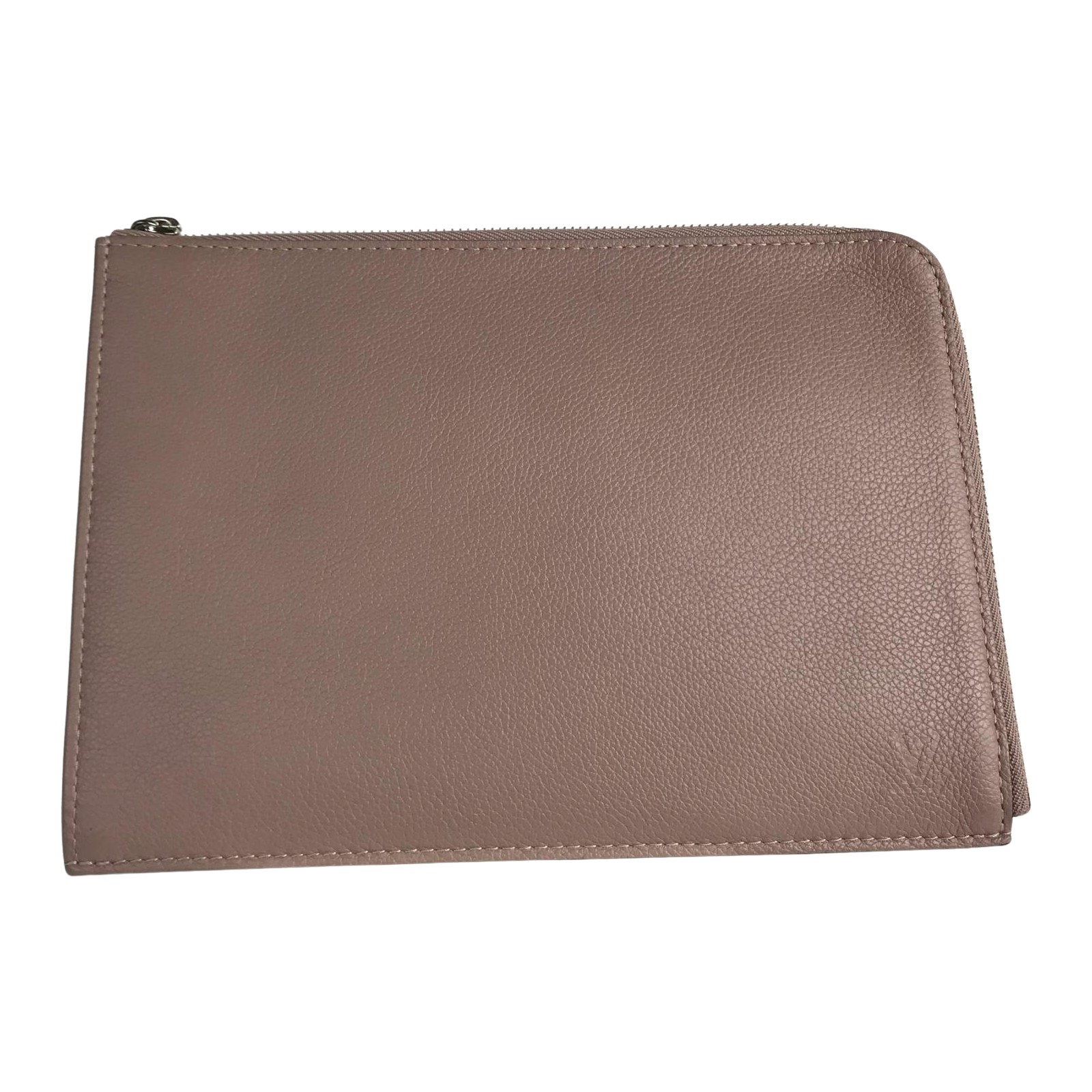 【中古】LOUIS VUITTON ルイヴィトン クラッチペダル御徒面子 ポシェットワット秒PM トリヨン R99760 トープ 布袋付 B序列付ける