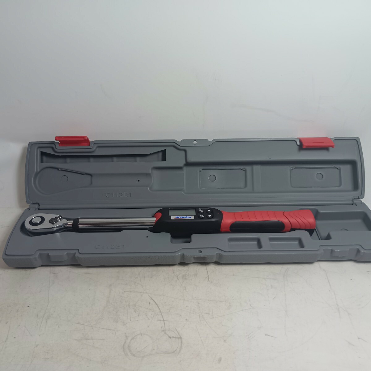 【中古】ACDELCO トルクレンチ 容れもの付 ARM607-4 赤いこと B位置づける