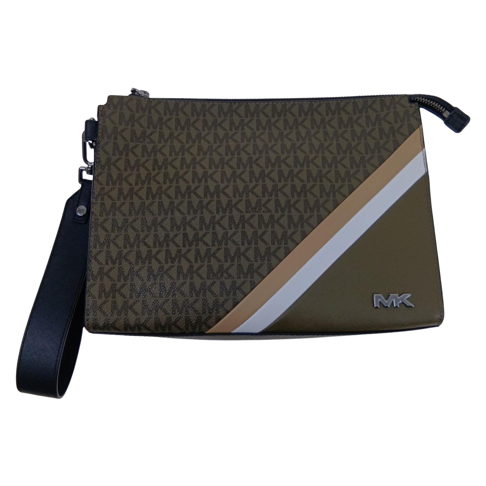 【中古】MICHAEL KORS マイケル教科課程 2塁手御徒面子 MK名書き 2405 赤銅色 B価値づける
