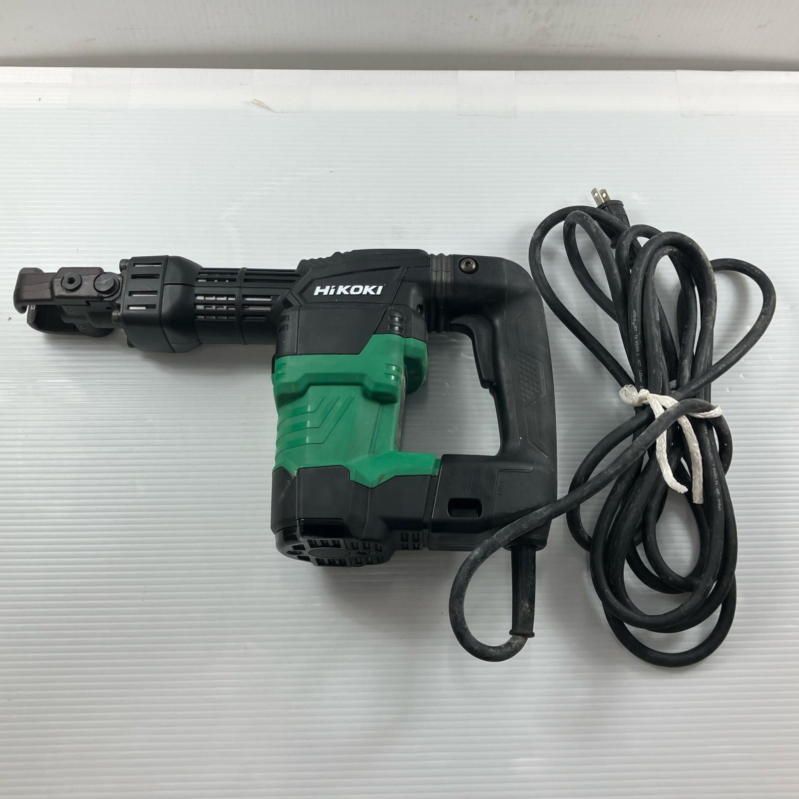 【中古】HiKOKI ハイコーキ 100V ハンマ  H41SA4 緑であること B位置づける