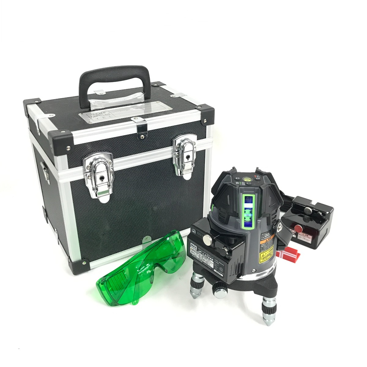 【中古】MAX マックス レーザ墨出し器 容れもの付 緑であることレーザ 天使の都市-502DG A位置づける