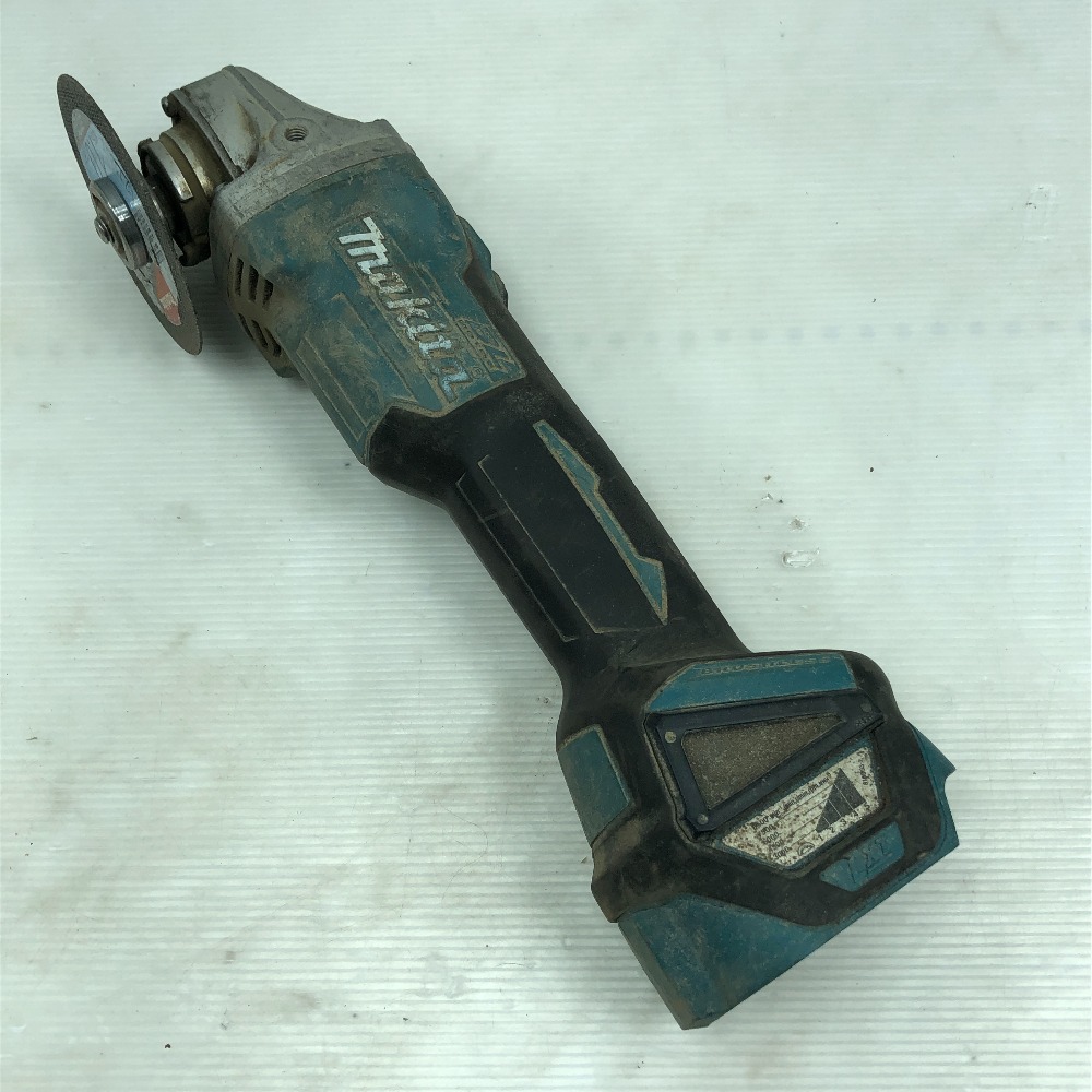 【中古】MAKITA マキタ 手道具 レコード盤圧砕機 本体のみ コードレス式 GA412D 青み C序列付ける