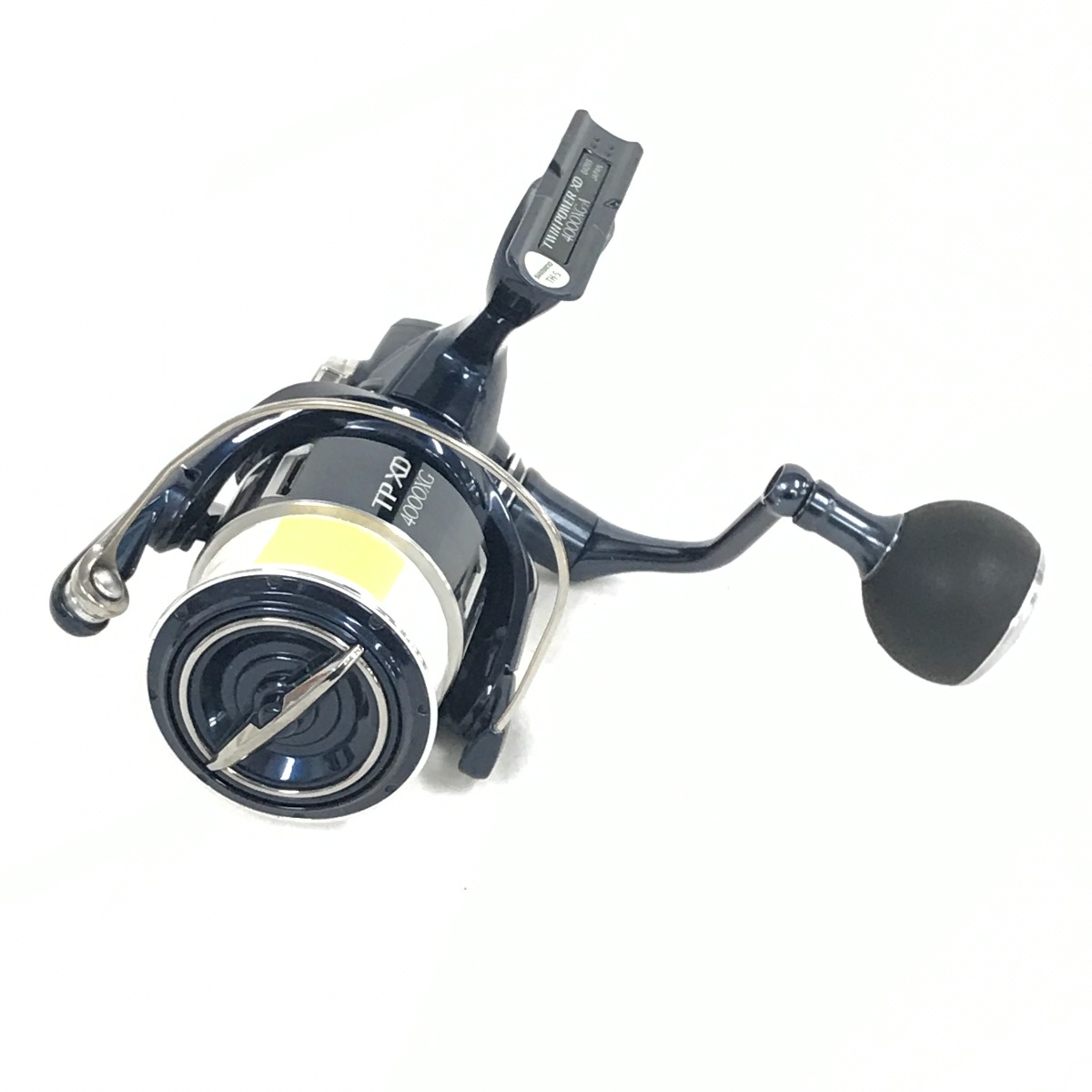 【中古】SHIMANO シマノ 21ツイン力強さXD 4000XG 傷汚れた状態有 御釣り備品 木管 スピニングリール 04293 B価値づける