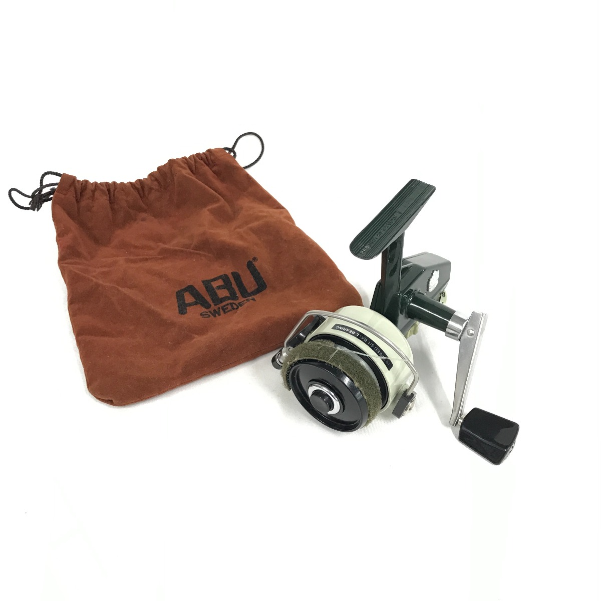 【中古】ABU スピニングリール 枢機卿44 袋付 刷り直す B位置づける
