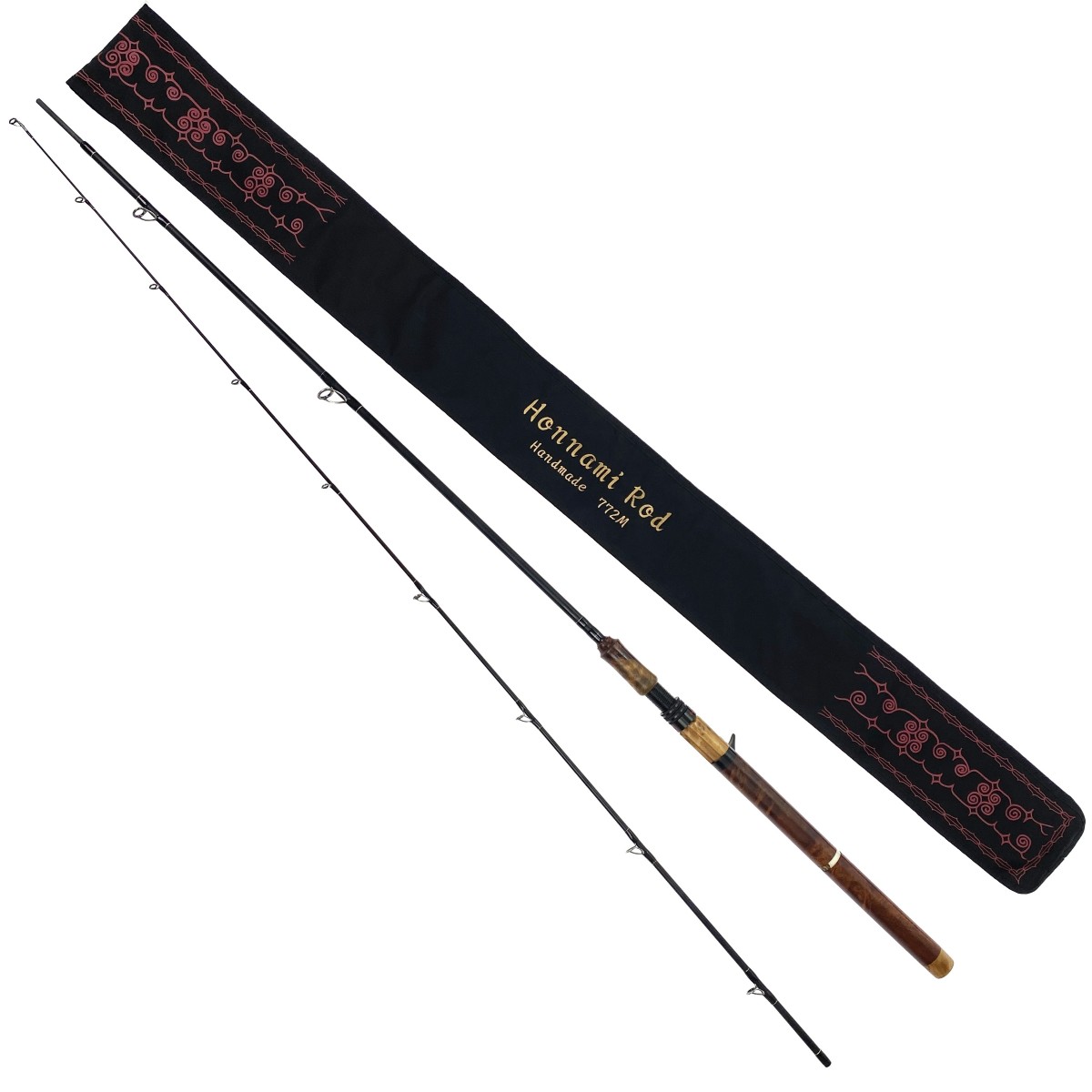 【中古】honnami spirit 電話機ナミ極点 772M 集まり刻みつける ベイトロッド B序列付ける