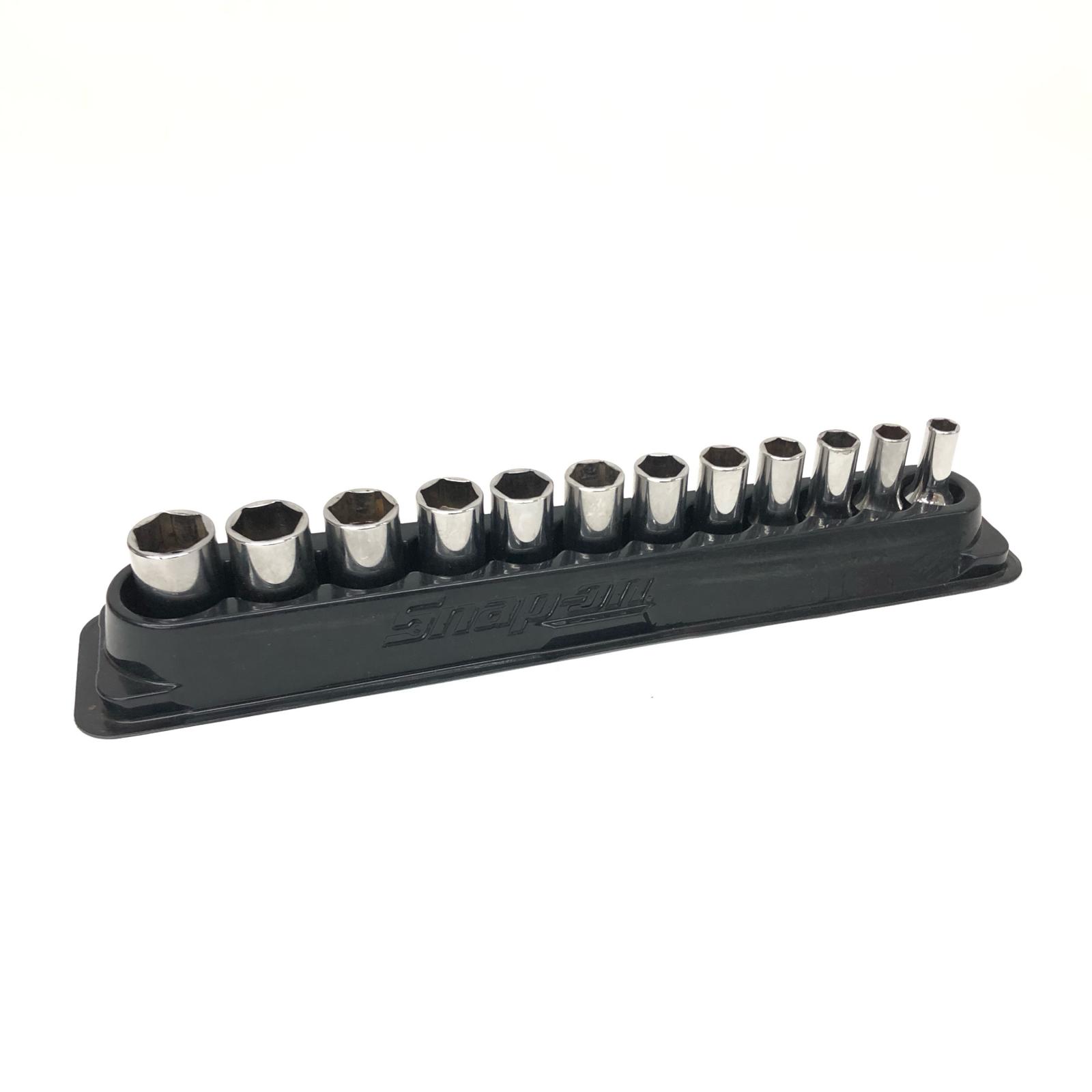 【中古】Snap-on スナップオン お手て物の具 3/8セミディープソケットセット 6角 12P 磁石お盆 PAKTY241 B位置づける