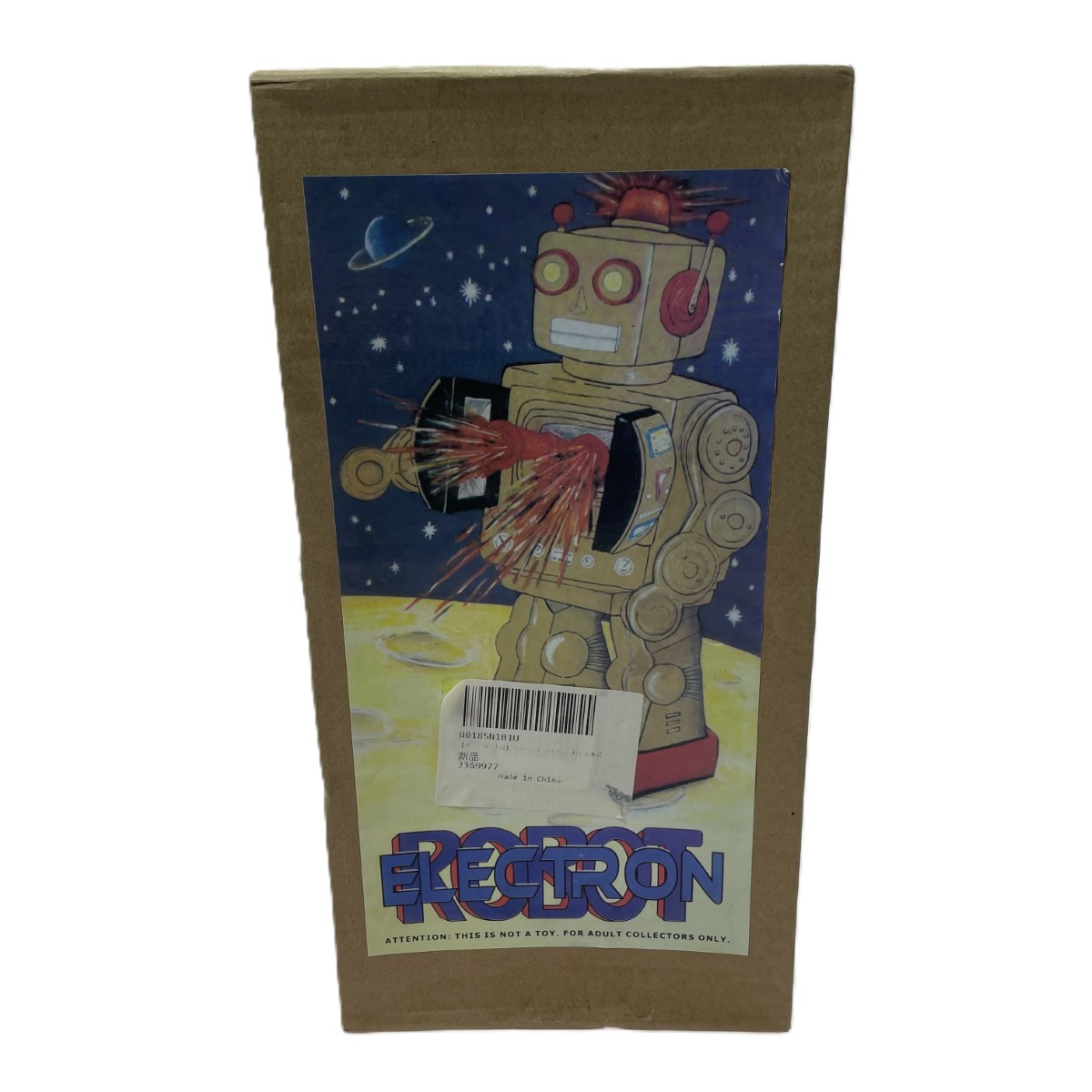 【中古】 ブリキ自動人形 ELECTRON ROBOT  余暇活動 図形 B価値づける