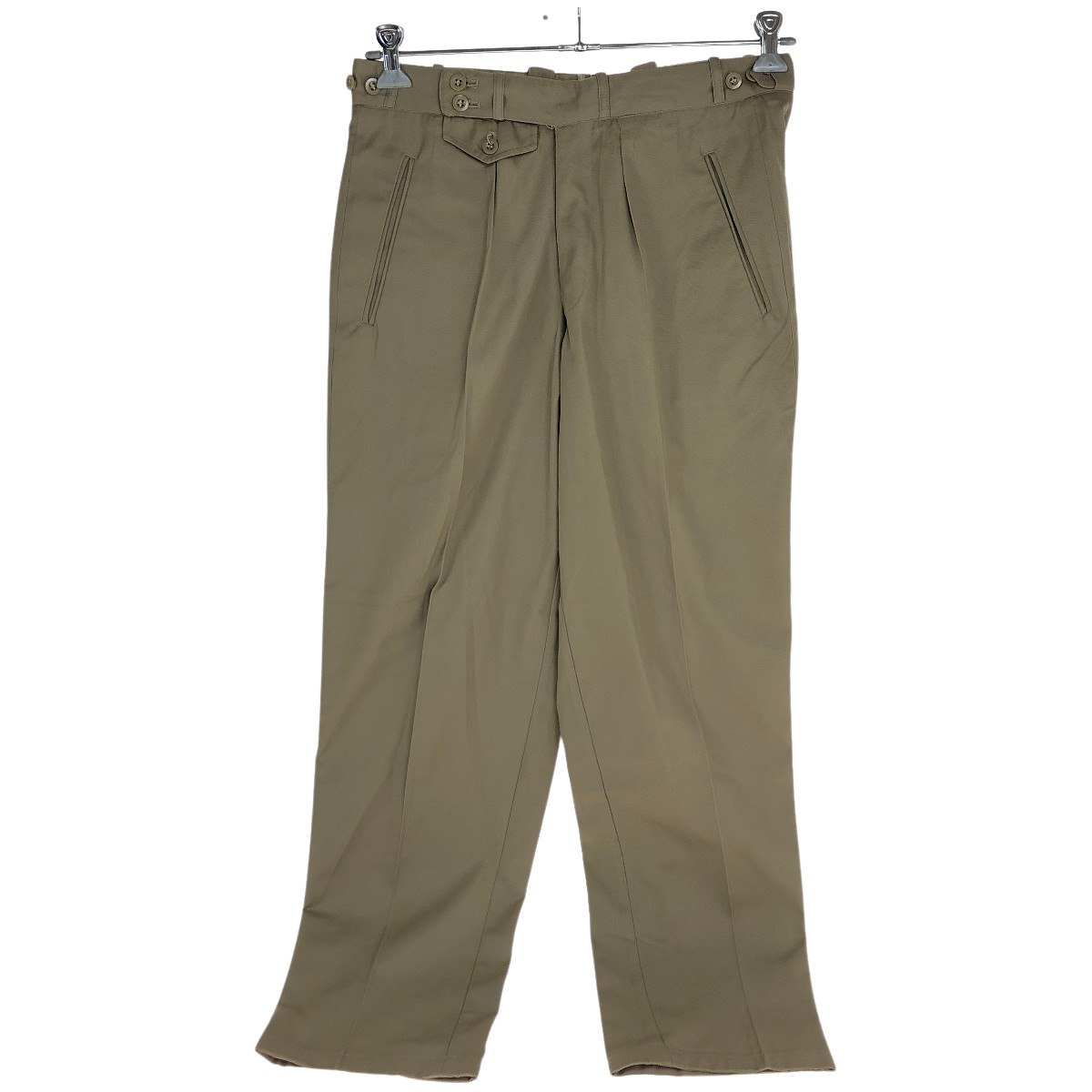 【中古】60s German Army ズボン下 グルカパンツ SIZE M 古着 ベージュ C価値づける