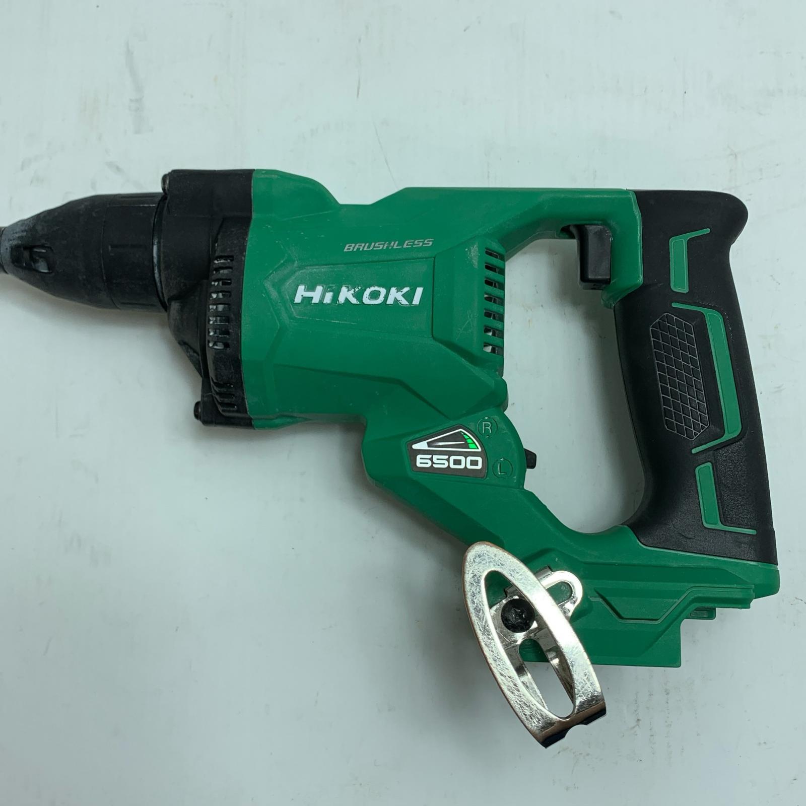 【中古】HiKOKI ハイコーキ ドライバドリル 本体のみ コードレス式 10.8v  W12DA 緑であること B位置づける