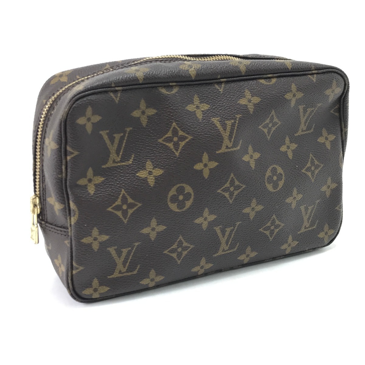 【中古】LOUIS VUITTON ルイヴィトン コスメポーチ モノグラム トゥルーストワレット23 M47524 B位置づける