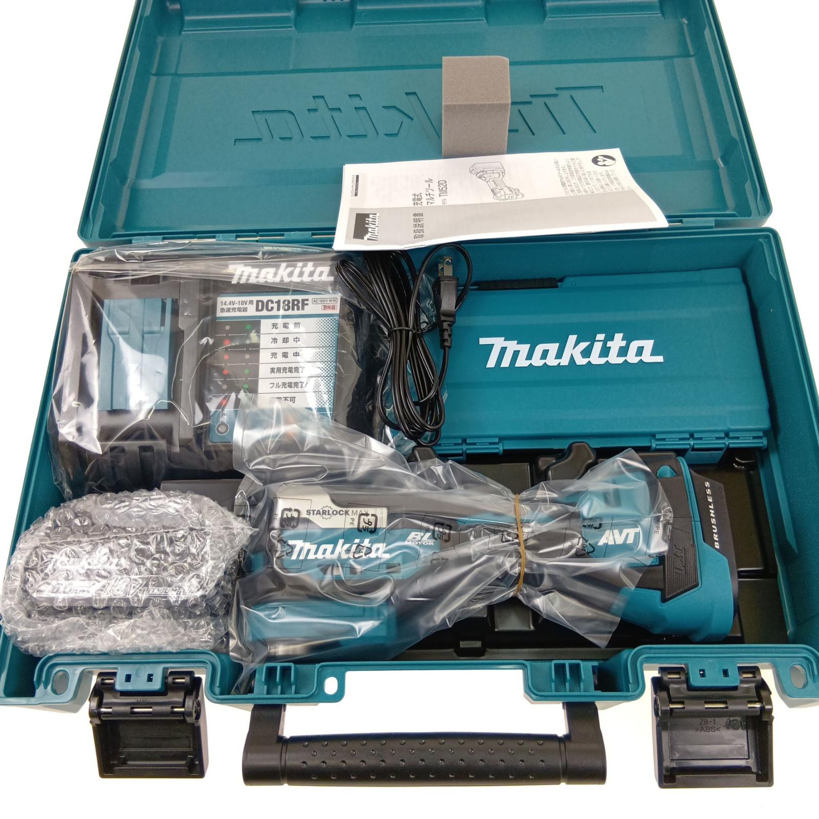 【中古】MAKITA マキタ 申し受ける式マルチ手道具18V TM52DRG S序列付ける