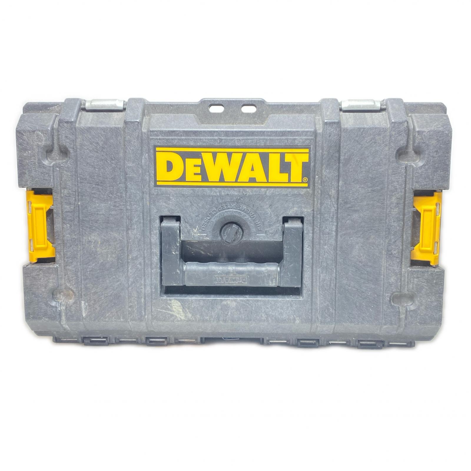 【中古】DEWALT 物の具BOX キズ有 手ごわい取り合わせ DS150 黒いこと C位置づける