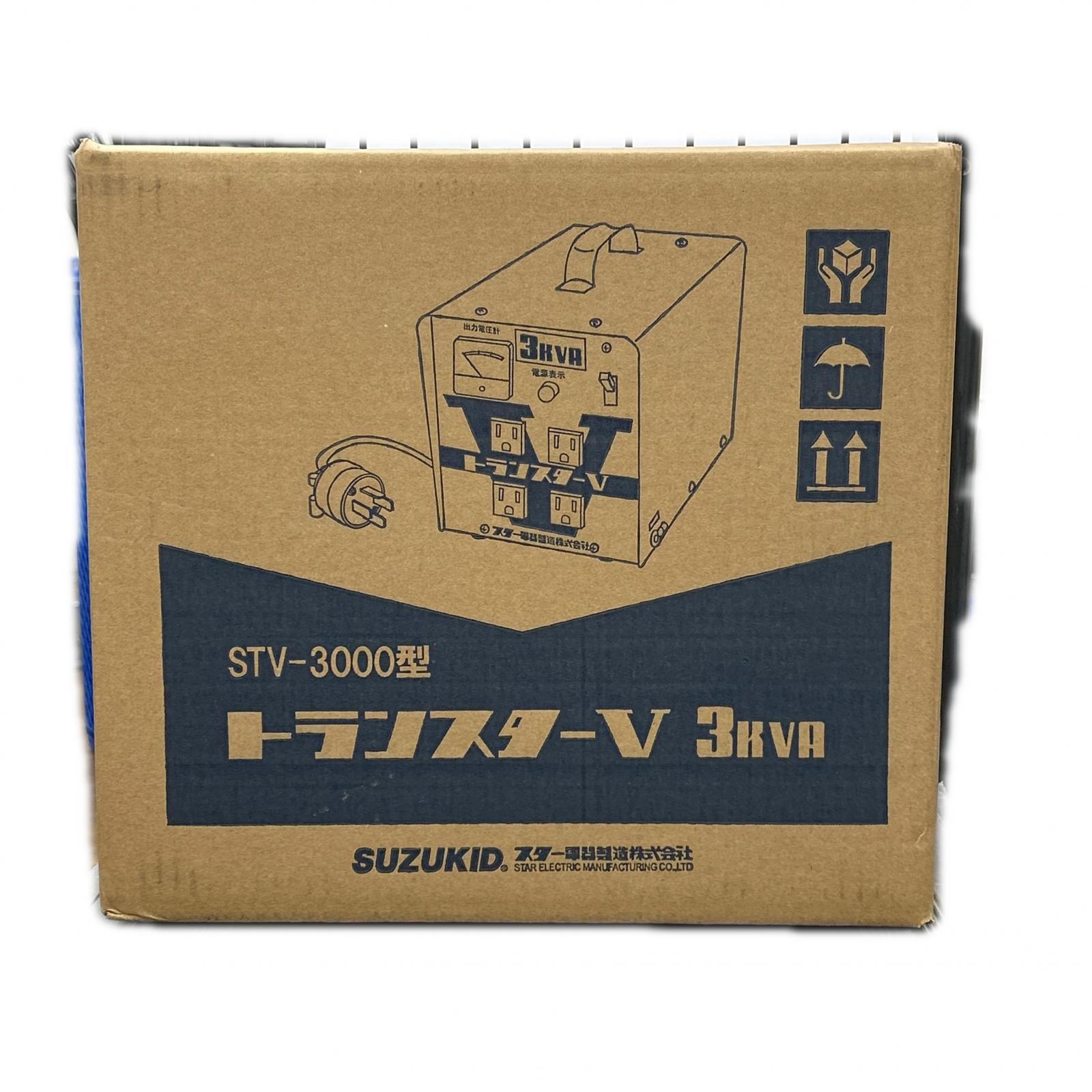 【中古】SUZUKID 変圧器 トランスターV C35741 STV-3000 S位置づける
