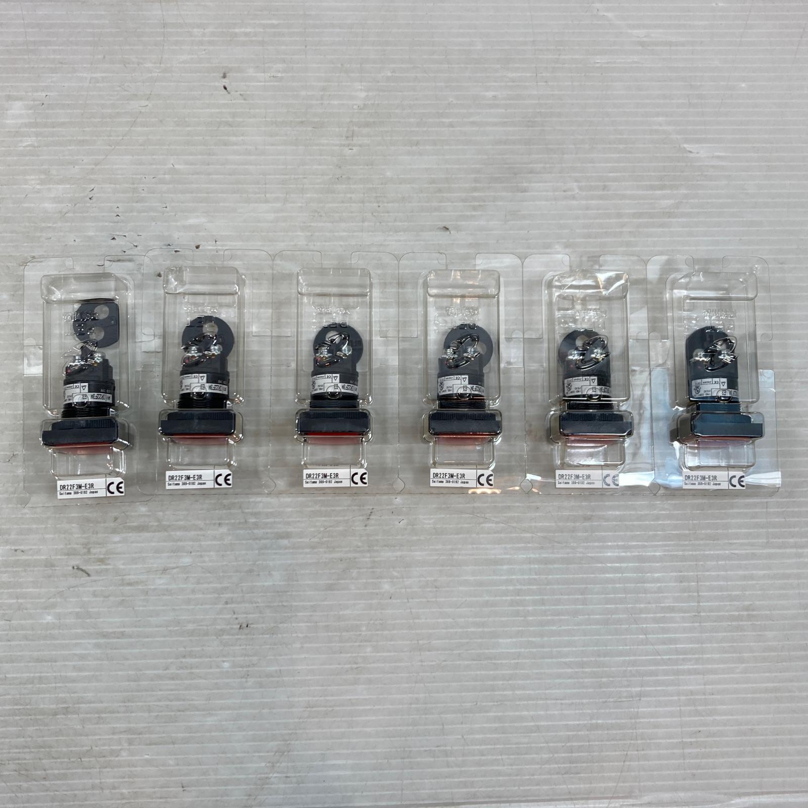 【中古】富士電機 物の具かかわり合い装置 名取り草 6個 DR22F S序列付ける