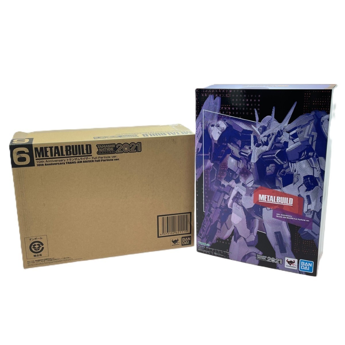 【中古】BANDAI バンダイ METAL BUILD 10th Anniversary トランザムライザー Full Particle ver. 開封品 B価値づける