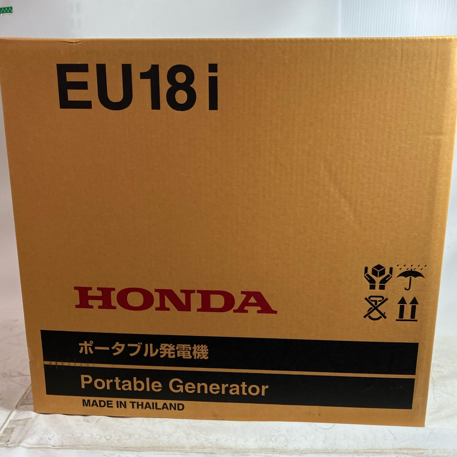 【中古】HONDA ホンダ 大型機械類  携帯型発生機  EU18i 赤いこと 未当て嵌める S価値づける