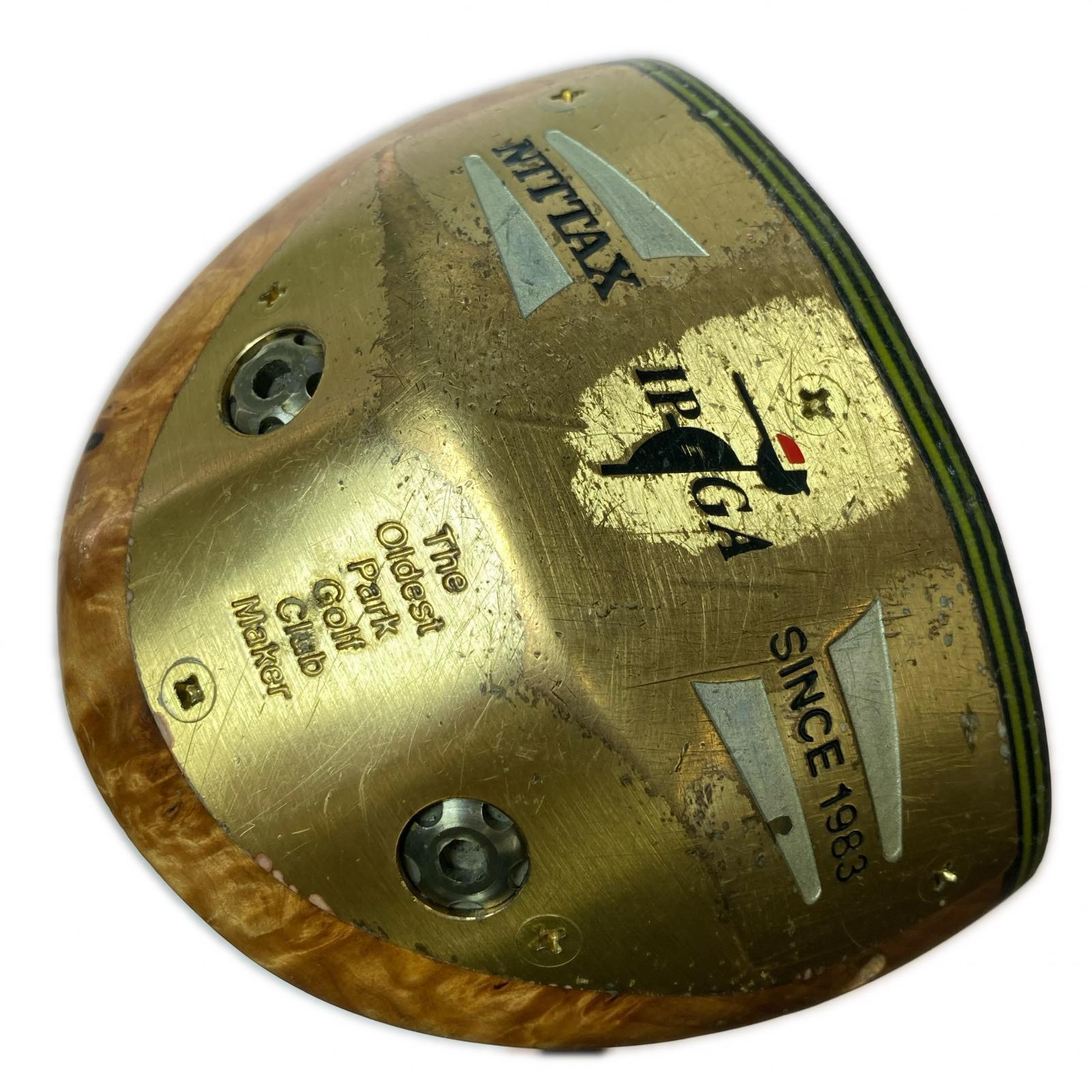 【中古】NITTAX ニッタクス MAK ROYAL III 運動場ゴルフ野球クラブ 約85糎 510g キズ有 C価値づける