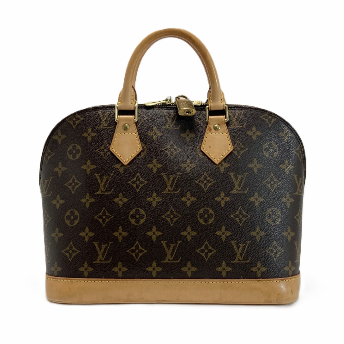 【中古】LOUIS VUITTON ルイヴィトン モノグラム アルマ ハンドバッグ M51130 パドロック有 Bランク｜リサイクルビッグバン店