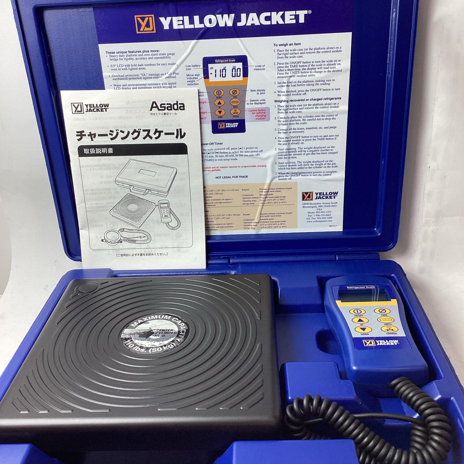 【中古】YELLOW JACKET アサダ Asada チャージングスケール CS-50B B位置づける