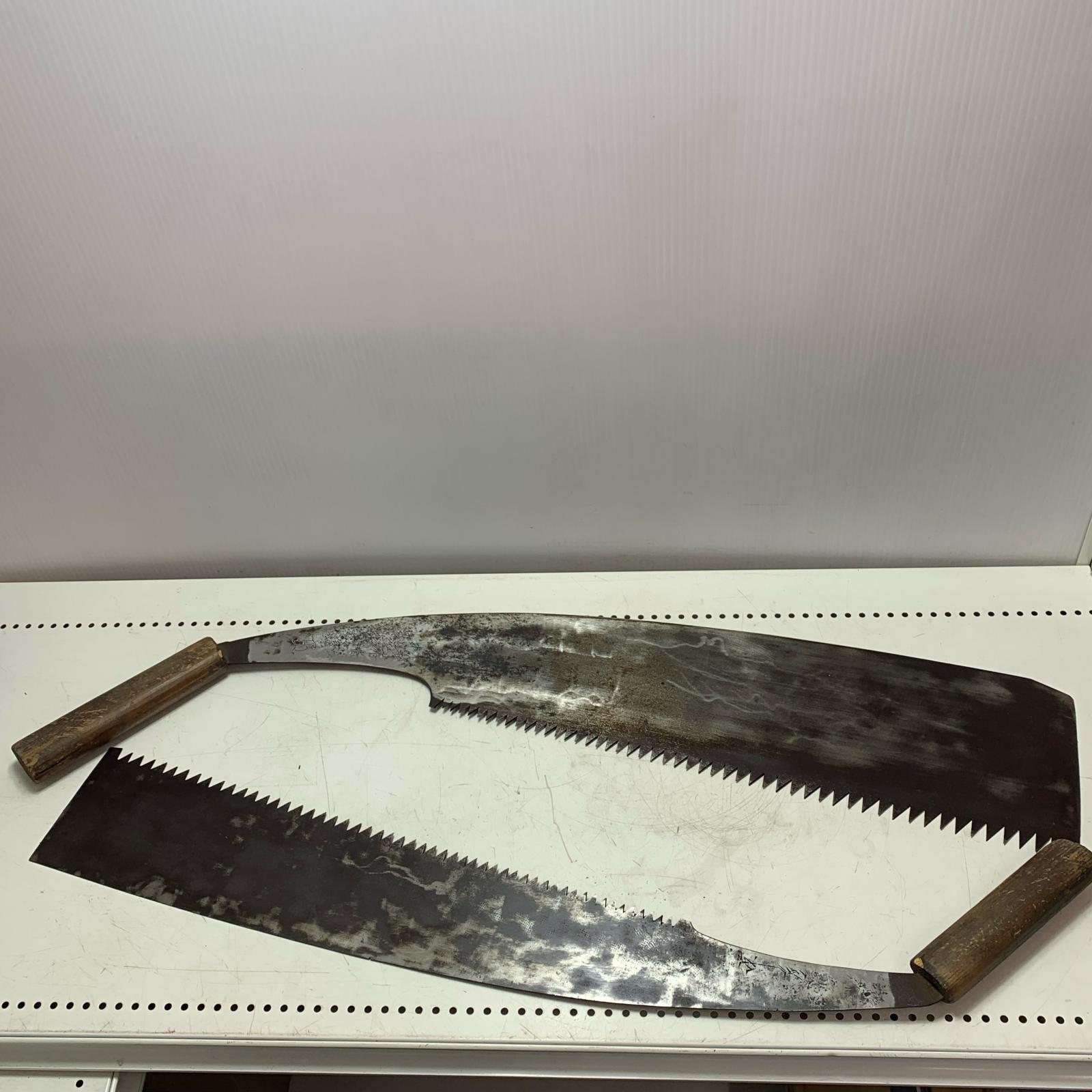 【中古】 鋸10本書き割り C位置づける