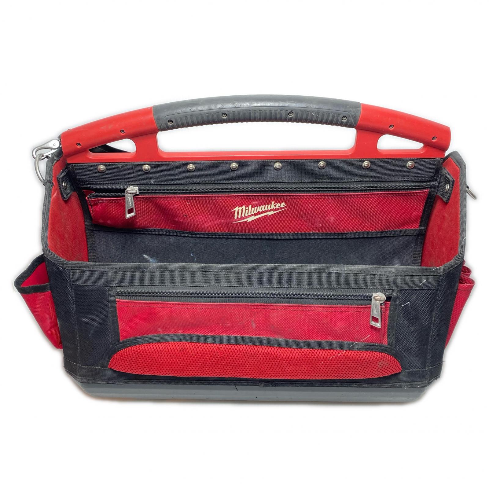 【中古】Milwaukee 物の具うしろ側 トートバッグ20in 赤いこと C序列付ける