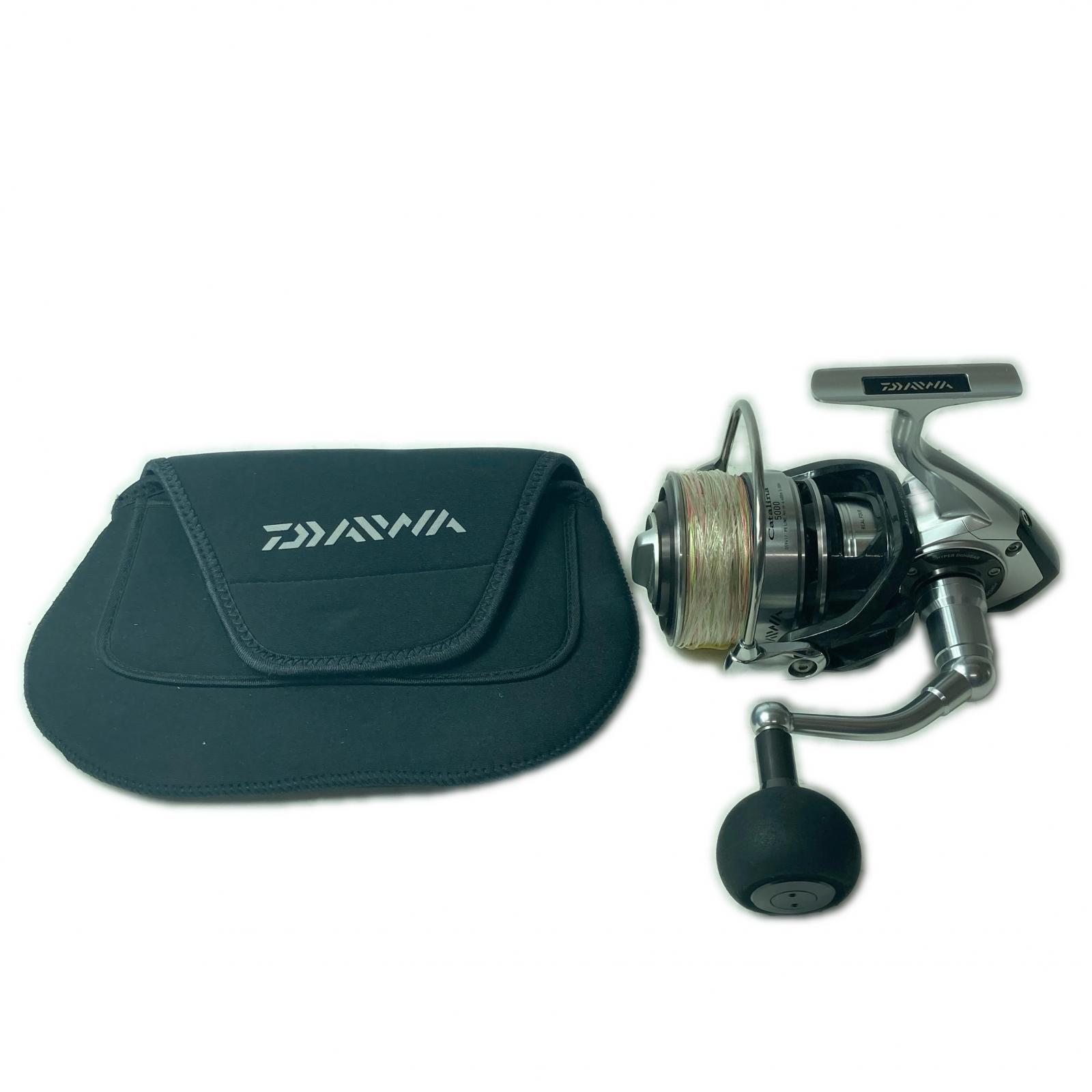 【中古】DAIWA ダイワ スピニングリール 12 キャタリナ 5000 059417 木管合切袋付 B位置づける