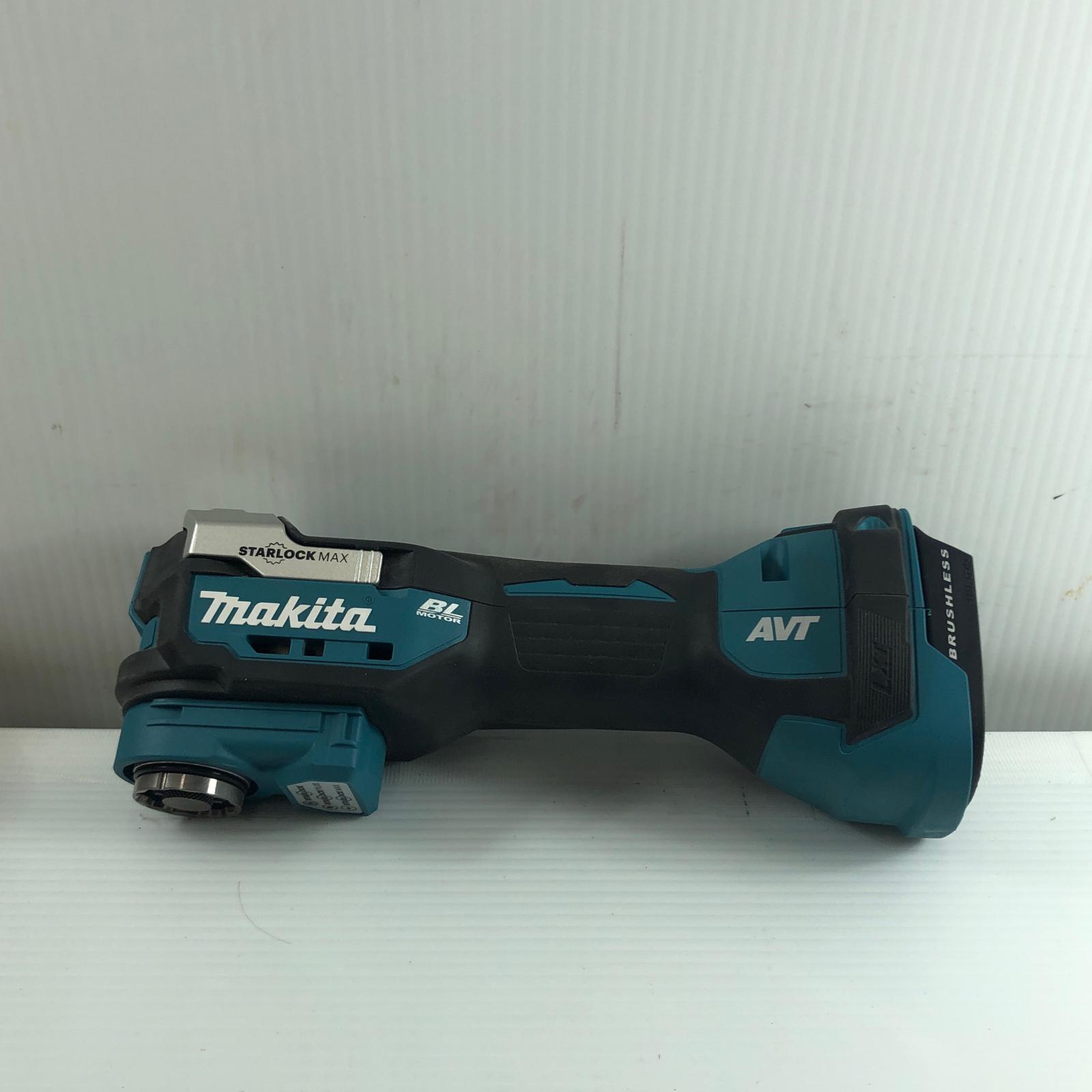 【中古】MAKITA マキタ マルチ物の具  18v コードレス式 本体のみ TM52D 青碧 A位置づける