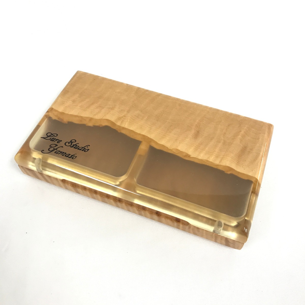 【中古】ルアースタジオヤマト 栃縮み杢ケミカルハイブリットケースM1 B価値づける