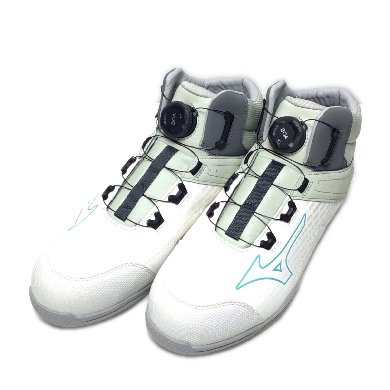 【中古】MIZUNO ミズノ 安全性のある靴 開封品(S) 27.5珊 F1GA251004 白いこと S位置づける
