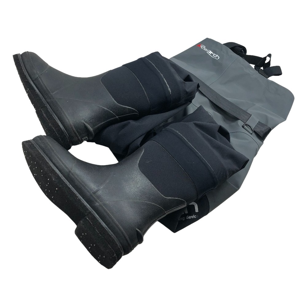 【中古】REARTH リアス ウェーダー フェルトスパイク TRY V3 XXL大いさ B序列付ける