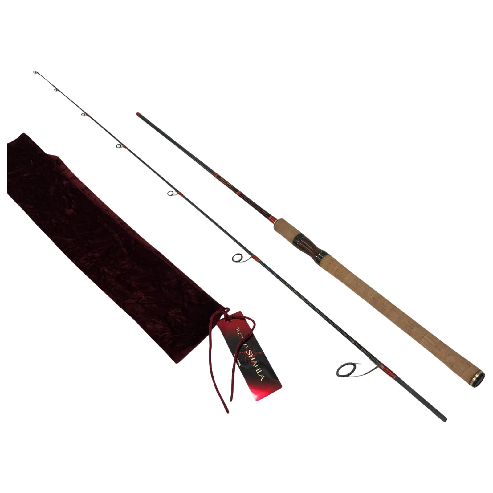 【中古】SHIMANO シマノ WORLD SHAULA 15ワールドシャウラ 赤いこと手合い 2704RS-2 36430 シーバスロッド C価値づける