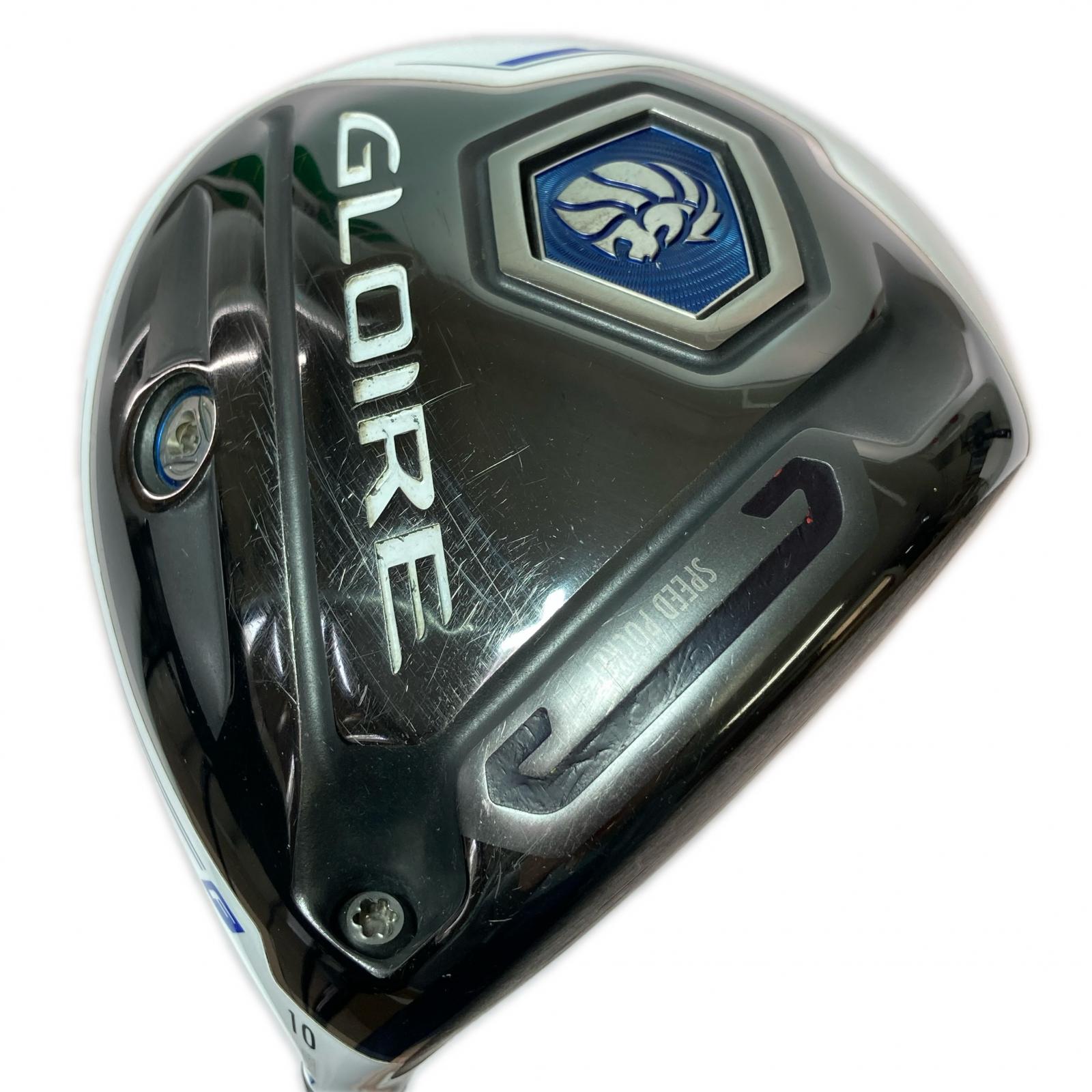 【中古】TaylorMade 仕立て屋御手伝いさん GLOIRE F 1W 10° １番ウッド KUROKAGE TM5 SR リシャフト 覆いかぶせる付 C序列付ける