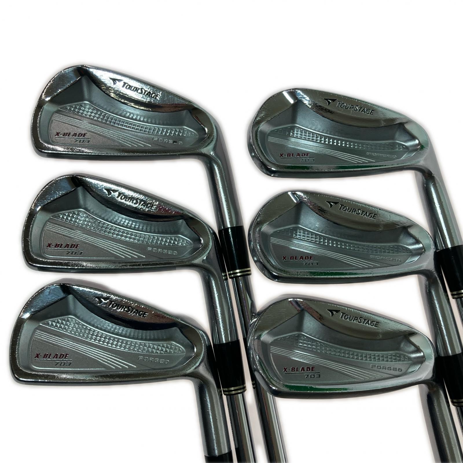 【中古】Bridgestone ブリヂストン 周遊旅行高座 X-BLADE 703 5-9.P 6本 アイアン仕掛ける N.S.PRO 950GH S X-BLADE 703 C価値づける