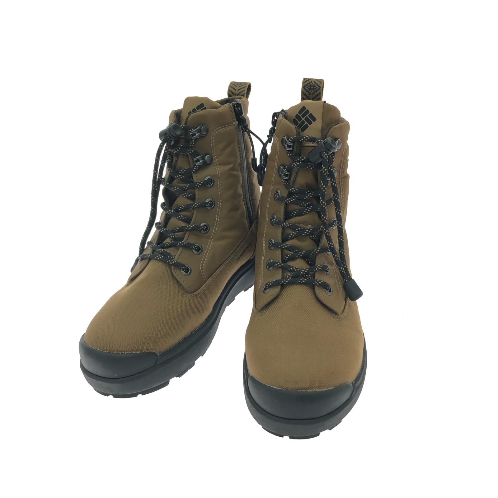 【中古】Columbia コロンビア メンズ ブーツ SAPLAND III WP OMNI-HEAT INFIN 25珊 YU8517-286 赤銅色 B位置づける