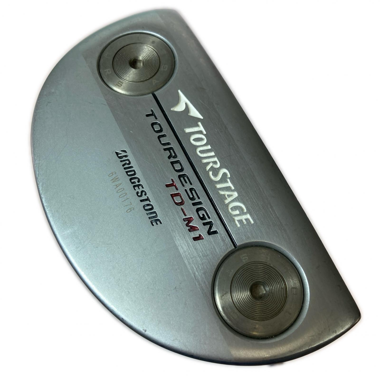 【中古】Bridgestone ブリヂストン 周遊旅行上演 TOURDESIGN TD-M1 パター 34in TOURDESIGN TD-M1 C位置づける