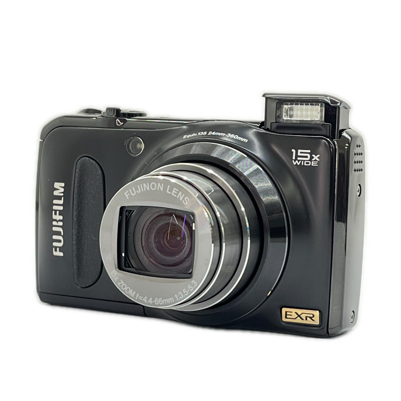 【中古】FUJIFILM フジ写真フィルム コンパクトデジタルカメラ Fine Pix F300EXR 黒いこと B位置づける