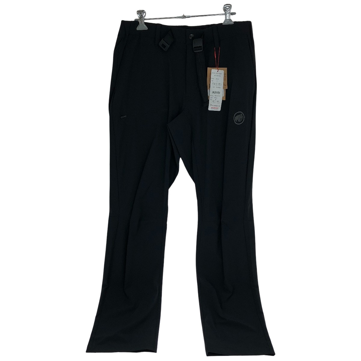 【中古】MAMMUT マムート ズボン下 アジリティパンツアジアンフィット SIZE L 1022-02221 黒いこと A価値づける