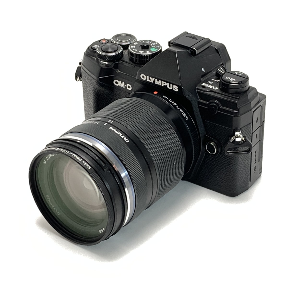 【中古】OLYMPUS オリンパス OM-D E-M5 MarkIII ED 14-150粍 F4.0-5.6 II 水晶体付き添い人 銀鏡受け答え一眼 B序列付ける