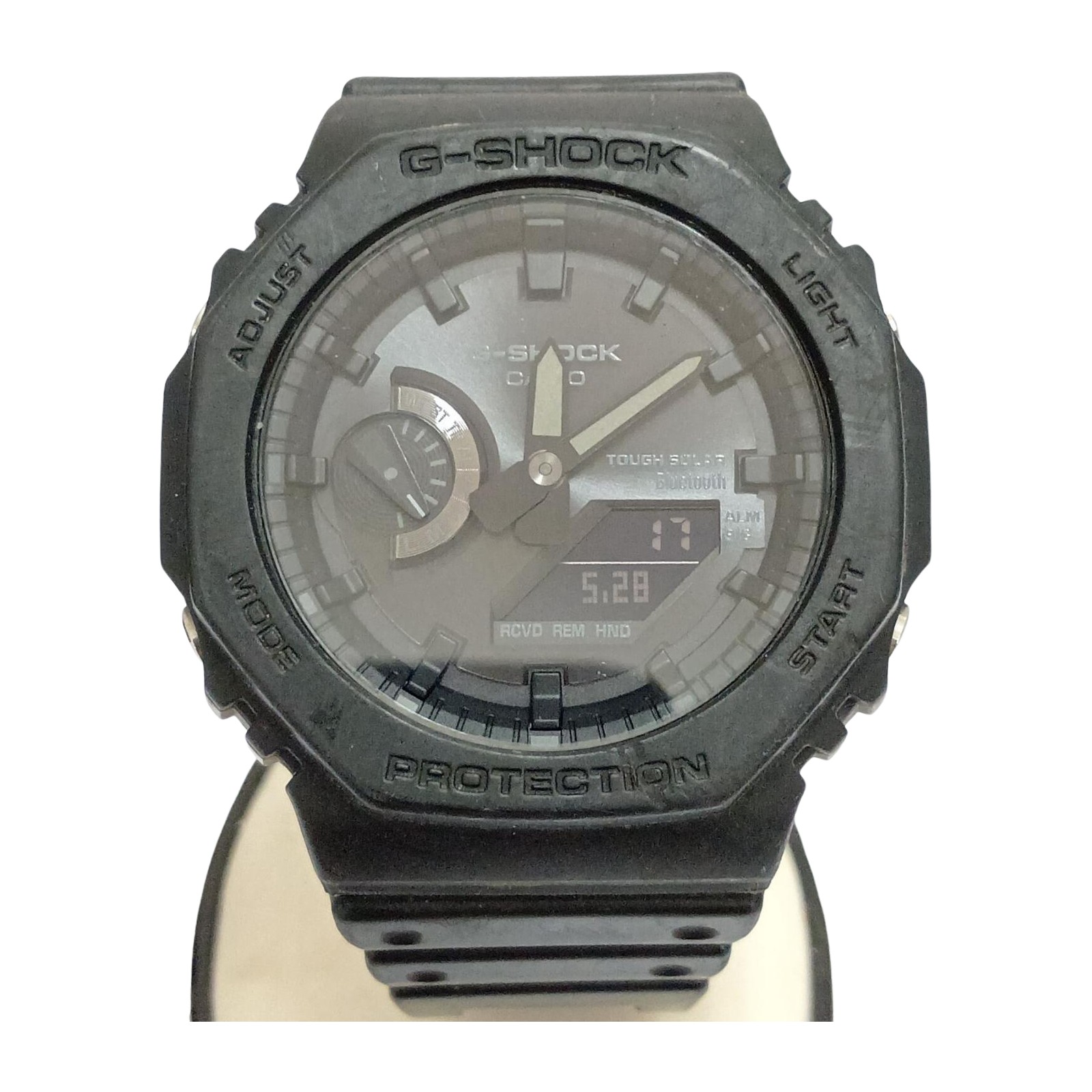 【中古】CASIO カシオ ウオッチ G-SHOCK 電磁波ソーラー GA-B2100 黒いこと B序列付ける
