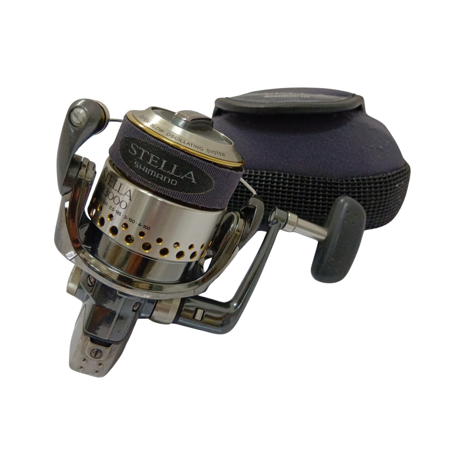 【中古】SHIMANO シマノ スピニングリール 中心柱AR3000 SC80F C位置づける