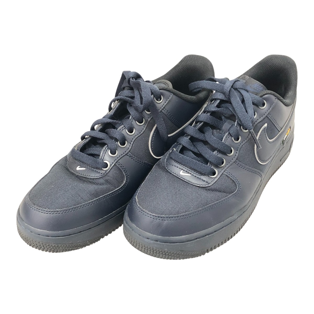 【中古】NIKE ナイキ スニーカー AIR FORCE 1 07 LV8 dark obsidian エア湖 フォース 1 07 LV8 ダークオブシディアン SIZE 27珊 IM6001-475 黒いこと C位置づける