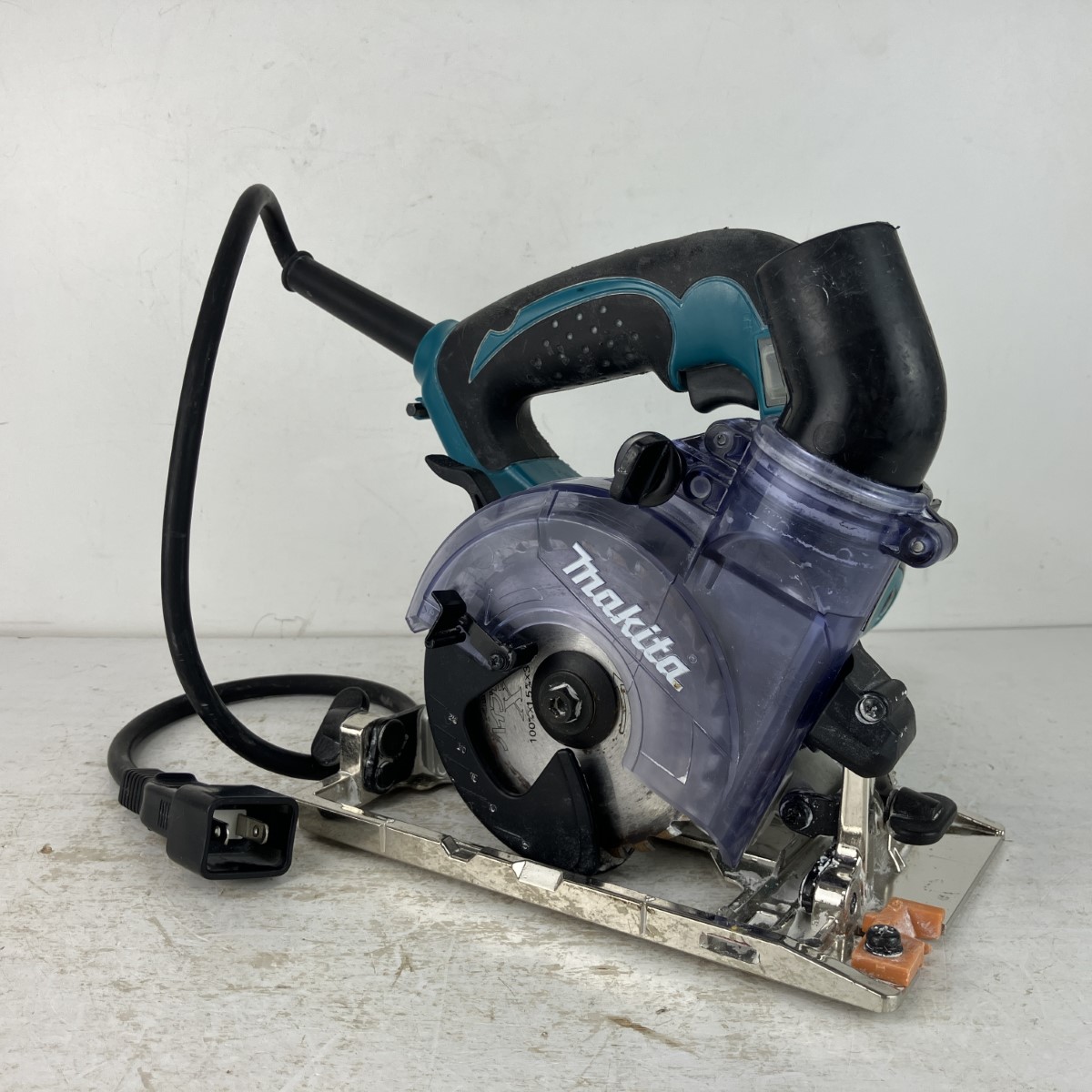 【中古】MAKITA マキタ 100v 100粍 丸のこ KS4000FX 青碧 C位置づける