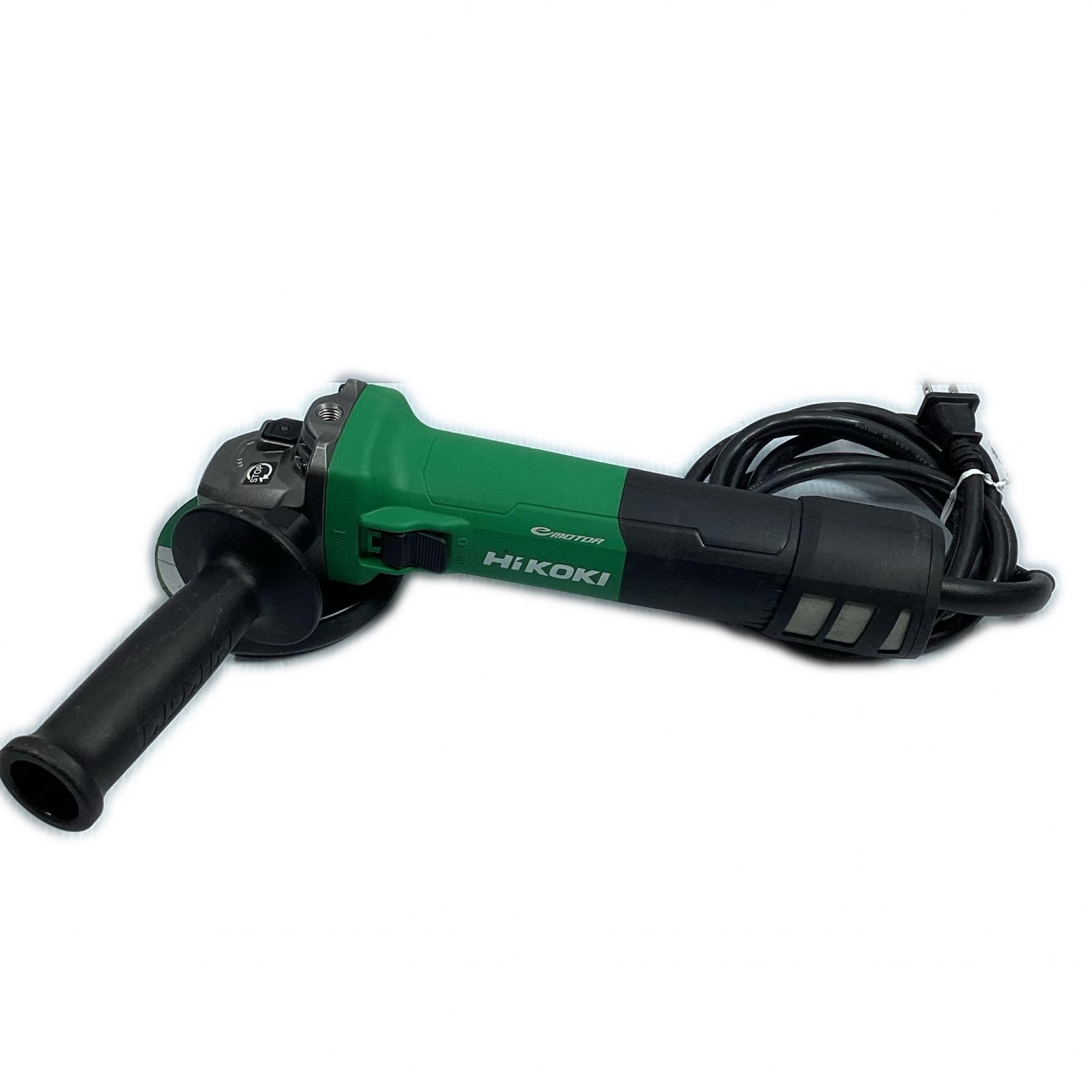 【中古】HiKOKI ハイコーキ 100V 100粍 吊りひも式ディスクグラインダ G10BYE2 緑であること B価値づける
