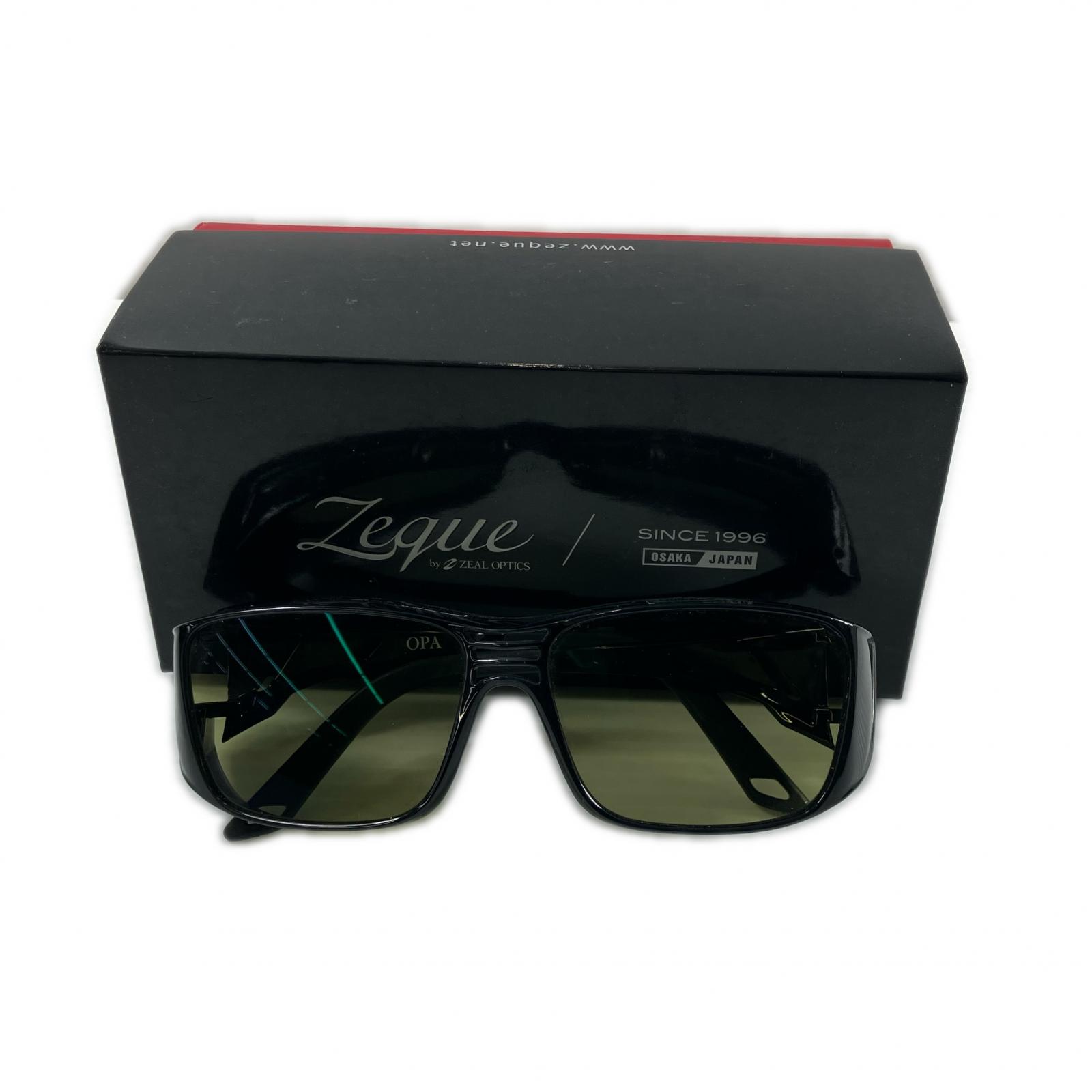 【中古】ZEQUE 偏光黒眼鏡 OPA B序列付ける