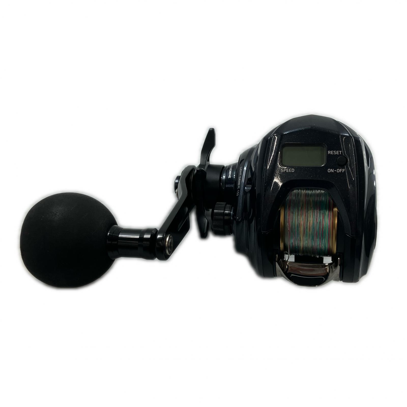 【中古】DAIWA ダイワ ベイトリール ともし火力くらべ集積回路 150L   245923 C序列付ける