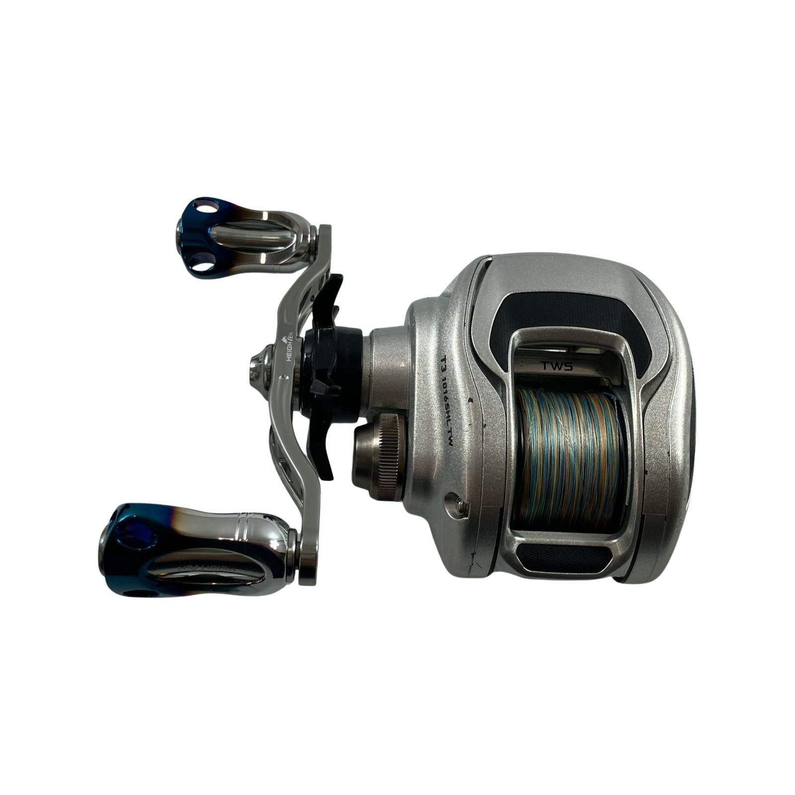 【中古】DAIWA ダイワ ベイトリール T3 1016SHL TW 手持ち部分/ゴメクサススプール 00613415 B序列付ける