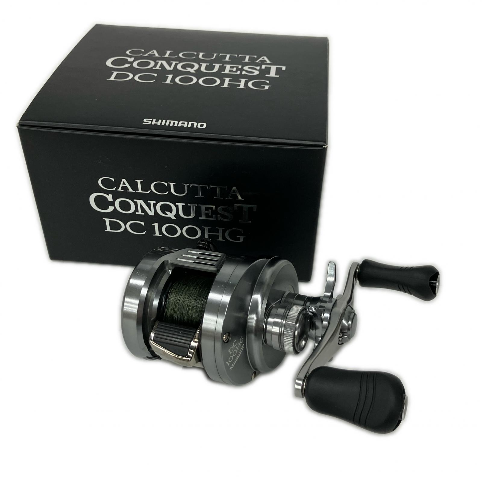 【中古】SHIMANO シマノ ベイトリール 20カルカッタコンクエスト DC100HG 04085 B位置づける