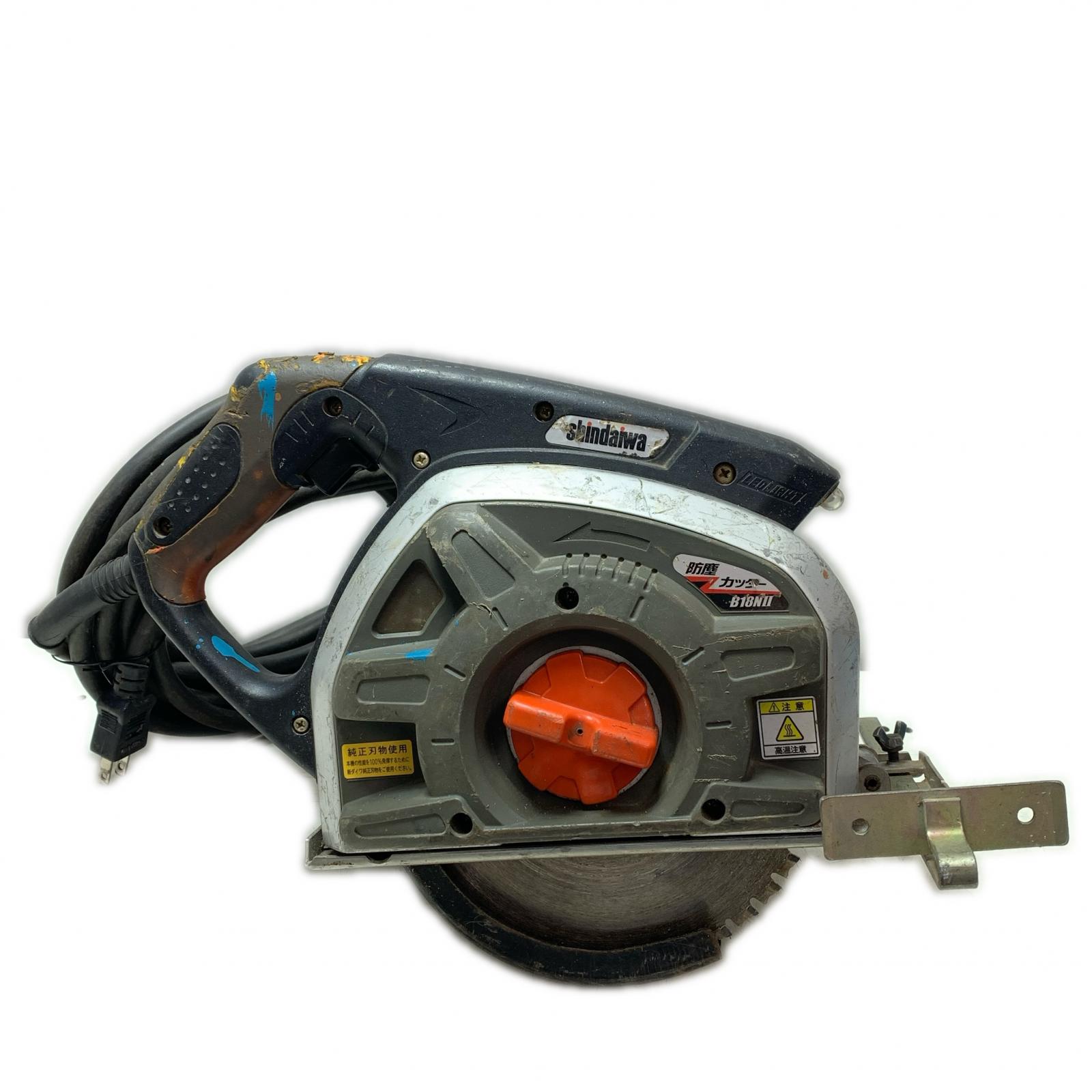 【中古】shindaiwa 新ダイワ 防塵切り手 B18N2 C位置づける
