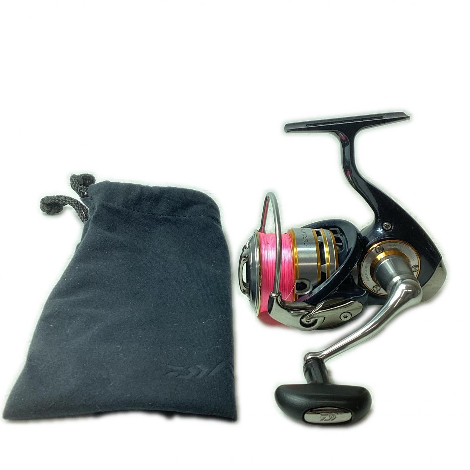 【中古】DAIWA ダイワ スピニングリール 10セルテート 2500R 00056075 木管合財袋付 B序列付ける